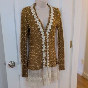 a'reve Lace Detail Cardigan/Tunic